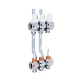 Коллектор Icma 1, 3 выхода с расходомерами для отопления №K013, фото  | SNABZHENIE.com.ua