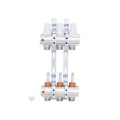 Коллектор Icma 1, 3 выхода с расходомерами для отопления №K013, фото , изображение 3 | SNABZHENIE.com.ua