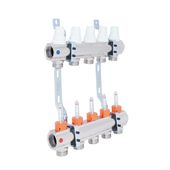 Коллектор Icma 1,5 с 5 выходами и расходомерами №K013, фото  | SNABZHENIE.com.ua