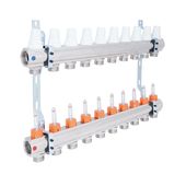 Коллектор Icma 1 с 10 выходами и расходомерами №K013, фото  | SNABZHENIE.com.ua