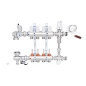 Коллекторная группа Icma 1, 4 выхода с расходомером, фото , изображение 3 | SNABZHENIE.com.ua