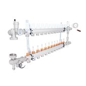 Коллекторная группа Icma 1 12 выходов с расходомером, фото  | SNABZHENIE.com.ua