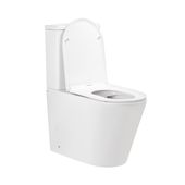 Унітаз-компакт Qtap Scorpio безободковий зі сидінням Soft-close QT14222125ARW, фото , зображення 3 | SNABZHENIE.com.ua