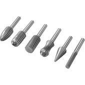 Набор фрез по металлу YATO 6 шт, 6 мм для дрели, фото , изображение 2 | SNABZHENIE.com.ua