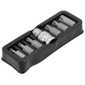 Бита TORX 30 мм с переходником ½, набор 7 шт. YATO YT-0410, фото , изображение 2 | SNABZHENIE.com.ua