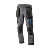 HOEGERT Защитная одежда TAUBER темно-серая, размер M, комплект, фото , изображение 3 | SNABZHENIE.com.ua