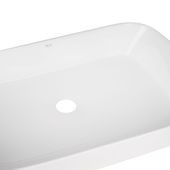 Раковина-чаша Qtap Scorpio 550x390x120 мм, белая, фото , изображение 5 | SNABZHENIE.com.ua