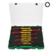 Набір діелектричних ключів TORX VDE 9 ед. T10-T50 TOPTUL GZC0911, фото  | SNABZHENIE.com.ua