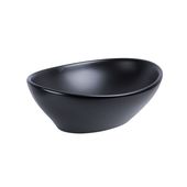 Раковина-чаша Qtap Dove 410x335x145 мм, матовый черный, фото , изображение 4 | SNABZHENIE.com.ua