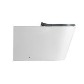 Унітаз Qtap Freedom інклюзивний безбачковий Rimless Soft-close БІЛИЙ, фото , зображення 5 | SNABZHENIE.com.ua