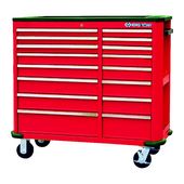 Тумба інструментальна 16 поличок, подвійна для зберігання 87B31-16BA, фото  | SNABZHENIE.com.ua