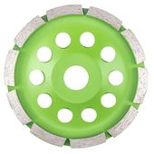 Алмазный шлифовальный диск VERTO 125x22,2 мм, одинарный сегмент, фото  | SNABZHENIE.com.ua