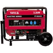 Генератор бензиновый YATO 3.2 кВт, 230V AC, 12V DC, 15 л, фото  | SNABZHENIE.com.ua