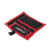 Набор антистатических пинцетов INTERTOOL NT-6002, 9 шт. в чехле, фото , изображение 2 | SNABZHENIE.com.ua