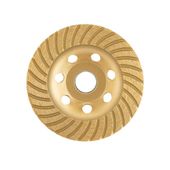 Фреза шлифовальная алмазная Turbo 115x22,2 мм INTERTOOL CT-6215, фото  | SNABZHENIE.com.ua