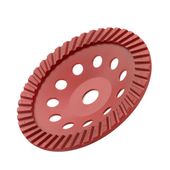 Фреза торцевая алмазная Turbo 180x22,2 мм INTERTOOL CT-6280, фото , изображение 2 | SNABZHENIE.com.ua