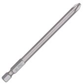 Комплект удлиненных отверточных насадок PH2 100 мм, 10 шт INTERTOOL VT-0072, фото , изображение 3 | SNABZHENIE.com.ua