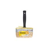 Макловица MASTERTOOL 140х40х45 мм натуральная щетина с пластиковой ручкой, фото , изображение 2 | SNABZHENIE.com.ua