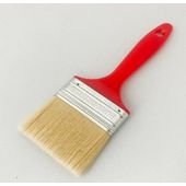 Плоский малярный кисть PROFI ТМVIROK, нейлоновая щетина, пластиковая ручка b= 76 мм, фото  | SNABZHENIE.com.ua