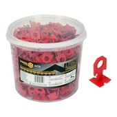 Клипсы для укладки керамической плитки VOREL : 3 мм, t≤ 14 мм. 400 шт., фото  | SNABZHENIE.com.ua