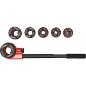 Клуппы трубные YATO, набор 6 шт. (1/4 - 5/4) для резки, фото , изображение 6 | SNABZHENIE.com.ua