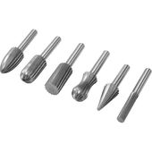 Набор фрез по металлу YATO 6 шт, 6 мм для дрели, фото , изображение 3 | SNABZHENIE.com.ua