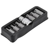 Бита TORX 30 мм с переходником ½, набор 7 шт. YATO YT-0410, фото , изображение 3 | SNABZHENIE.com.ua