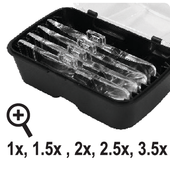 Линза на голову YATO 2 LED, 5 шт. (1x-3.5x), фото , изображение 5 | SNABZHENIE.com.ua