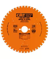 Пила дисковая 216 х 30 мм, Z 48 для сухого реза стали CMT (226.047.09M), фото  | SNABZHENIE.com.ua