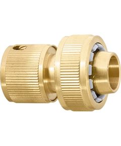 Соединитель латунный быстросъемный для шланга ¾ PALISAD 66260P, фото  | SNABZHENIE.com.ua