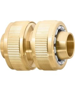 Муфта ремонтна латунна PALISAD 3/4 для шланга, фото  | SNABZHENIE.com.ua