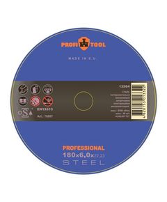 Круг зачистной по металлу 180 х 6,0 х 22,2 мм PROFITOOL Professional F27