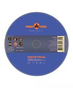 Круг зачистной по металлу 180 х 6,0 х 22,2 мм PROFITOOL Industrial F27
