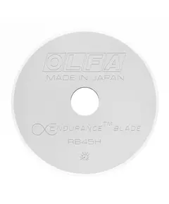 Лезвие RB45-1 дисковое 45 мм 1 шт. 0,3 мм с двойным углом заточки OLFA (C611101), фото  | SNABZHENIE.com.ua