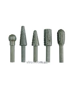 Фрези металеві по дереву та ДСП VOREL, Набір, 5шт, &Oslash;-6мм, фото  | SNABZHENIE.com.ua