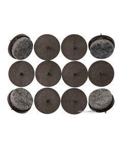 Пластикові фільцеві прокладки на цвях VOREL, 24мм, набір 12шт, фото  | SNABZHENIE.com.ua