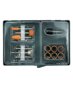 Насадки шліфувальні та полірувальні VOREL, 13 шт., фото  | SNABZHENIE.com.ua