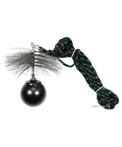 Набор для очистки дымоходов VOREL: шнур &Oslash;= 6 мм, l= 10 м; ёрш &Oslash;= 200 мм; гиря- 1.8 кг., фото  | SNABZHENIE.com.ua