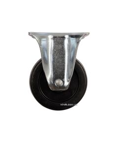 Колесо для тележки полипропиленовое &Oslash;=40 мм, b= 17 мм VOREL с жесткой опорой; h= 54 мм, нагрузка 20 кг [280], фото  | SNABZHENIE.com.ua