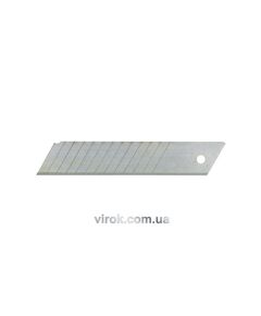 Леза відломні VOREL: W= 9 мм, Набір 5 шт/уп., фото  | SNABZHENIE.com.ua