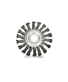 Дисковая щетка, витая VOREL &Oslash;-150мм, фото  | SNABZHENIE.com.ua