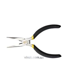 Щипці плоскі міні із ізольованими ручками VOREL, l= 125 мм [12/120], фото  | SNABZHENIE.com.ua