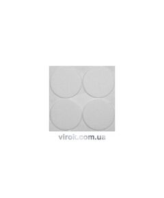 Протектор самоклеючий антиковзкий VOREL, 40мм, набір 4шт. (білі), фото  | SNABZHENIE.com.ua