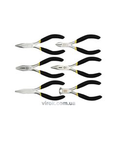 Плоскогубці VOREL міні, l= 125 мм, Набір 6 шт., фото  | SNABZHENIE.com.ua
