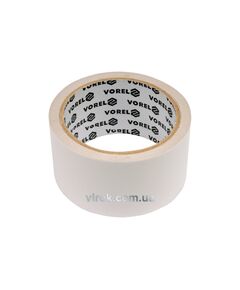 Двусторонняя самоклеящаяся лента VOREL, полипропиленовая, 50мм x 5м, фото  | SNABZHENIE.com.ua