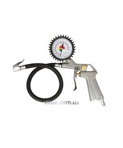 Пневматичний пістолет VOREL для накачування з манометром, 2.8-10 бар [10/40], фото  | SNABZHENIE.com.ua