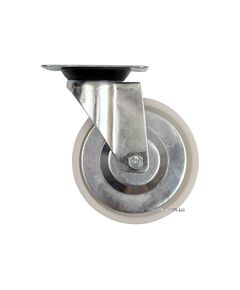 Колесо до візка поліамідове Ø=125мм, b=33мм VOREL з обертовою опорою; h=155 мм, навантаження 100 кг [26], фото  | SNABZHENIE.com.ua