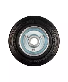 Колесо з чорної гуми VOREL; 150 мм, b = 39 мм, навантаження 110 кг (VO-87454), фото  | SNABZHENIE.com.ua