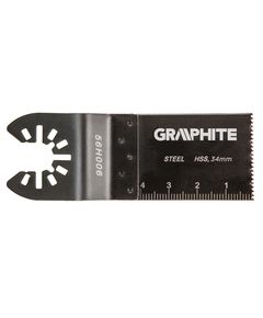 Полотна GRAPHITE 34 мм HSS по металлу - 5 шт., фото  | SNABZHENIE.com.ua