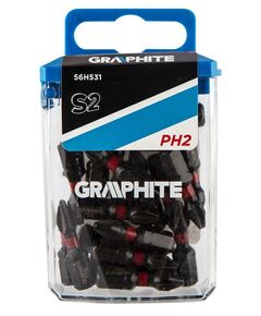 Ударный бит PH2, 25 мм, 20 шт, фото  | SNABZHENIE.com.ua